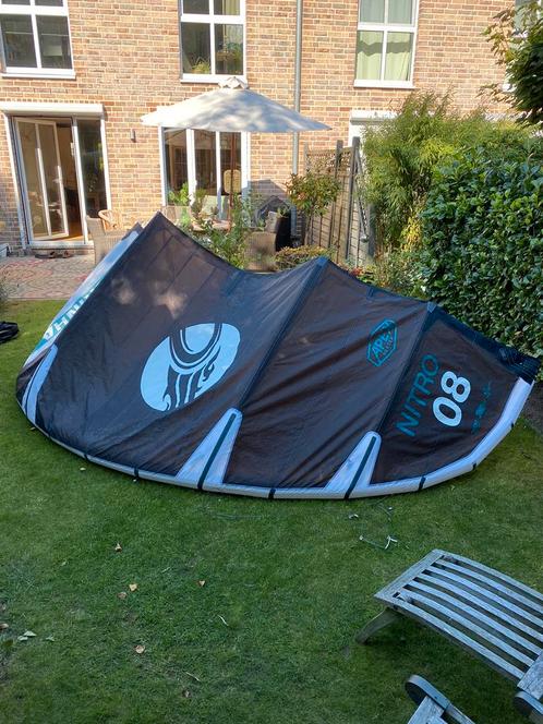Cabrinha Nitro 2024 8qm, Watersport en Boten, Kitesurfen, Geen board, Ophalen of Verzenden