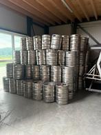 Lege bierfusten volledig RVS, Ophalen, Zo goed als nieuw
