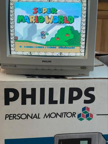 Philips Personal Monitor CM8802 met SCART/RGB (MSX)