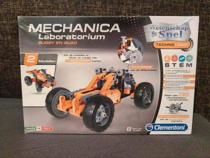 Mechanica Laboratorium Buggy & Quad - Clementoni, Kinderen en Baby's, Speelgoed | Duplo en Lego, Nieuw, Complete set, Ophalen
