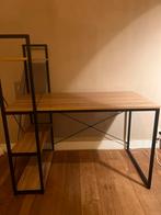 Bureau met plankjes - Groningen, Huis en Inrichting, Bureaus, Ophalen, Zo goed als nieuw, Bureau
