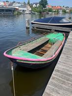 Stalen vlet boot, Watersport en Boten, Ophalen, Gebruikt, Tot 10 pk, 3 tot 6 meter