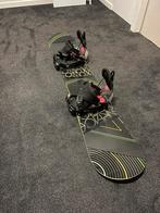 Salamon surface 156 met flow gt bindingen, Sport en Fitness, Snowboarden, Ophalen of Verzenden, Gebruikt, Board