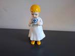 meisje kind drinkt melk porselein vintage kopie Meissen, Ophalen of Verzenden, Zo goed als nieuw