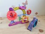 Littlest pet shop speeltuin met glijbaan en 2 diertjes, Ophalen of Verzenden, Gebruikt, Jongen of Meisje