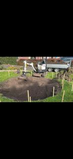 Minikraan, shovel, minigraver voor diverse klussen