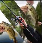 Mooie nieuwe reel hengel, Watersport en Boten, Ophalen of Verzenden, Nieuw, Werphengel