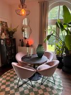 Design Eetkamerstoelen, Huis en Inrichting, 75 m² of meer, Zwart, Ophalen of Verzenden, Zo goed als nieuw