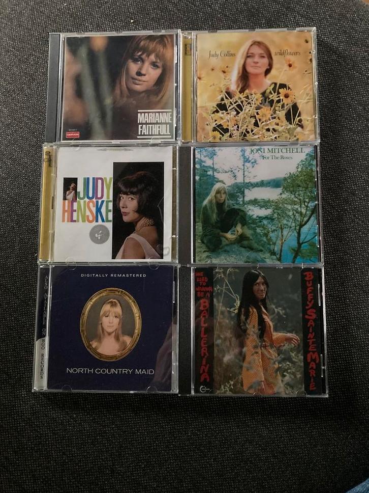 8x the ladys of 60s Folk, Cd's en Dvd's, Cd's | Overige Cd's, Zo goed als nieuw, Ophalen of Verzenden