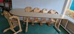 Kinderdagverblijf Tafel met 5 Tiamo Stoelen, Ophalen, Gebruikt, Tafel(s) en Stoel(en)