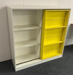 kinderkamer kast met schuifdeur kleur wit met geel, Ophalen, Gebruikt, Kast, 105 cm of meer