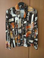 Mooi speels colshirt in aardetinten LEONA 36-38 Snazzeys, Kleding | Dames, Overige kleuren, Verzenden, Zo goed als nieuw, Maat 36 (S)