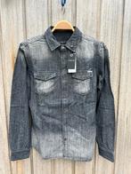 spijker overhemd heren, Gibson, Nieuw, Grijs, Halswijdte 39/40 (M)