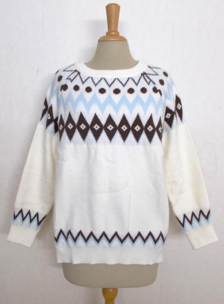 Noors/lopi look zacht en soepele mooie trui! XL, Kleding | Dames, Truien en Vesten, Zo goed als nieuw, Maat 46/48 (XL) of groter