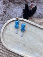 Katten oorbellen Azure, Overige materialen, Hangers, Nieuw, Verzenden