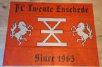 FC Twente Vlag - Since 1965, Ophalen of Verzenden, Gebruikt, F.C. Twente, Vaantje of Sjaal