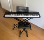 McGrey BS-88 keyboard set piano w/pedal,seat,stand,headphone, Muziek en Instrumenten, Piano's, Piano, Zo goed als nieuw, Zwart