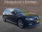 Volkswagen Polo 1.6 TDI R-LINE ECC LMV NAVI CRUISE, Auto's, Stof, Gebruikt, Zwart, Origineel Nederlands