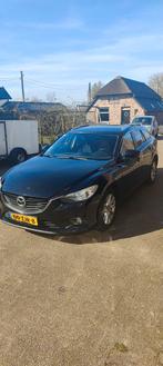 Mazda 6 2.0 Sportbreak TS+ 2012 Zwart, Auto's, Mazda, Voorwielaandrijving, Stof, 1280 kg, Zwart