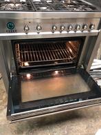 6 pits smeg gasfornuis, Witgoed en Apparatuur, Fornuizen, 60 cm of meer, Ophalen of Verzenden, Zo goed als nieuw, Gas