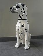 Prachtig vintage Italiaans keramiek Dalmatiër beeld 70 cm, Ophalen of Verzenden, Zo goed als nieuw, Dier