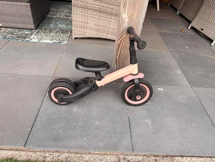 Topmark 4-in-1 Driewieler/Loopfiets - Netjes!, Kinderen en Baby's, Speelgoed | Buiten | Voertuigen en Loopfietsen, Zo goed als nieuw