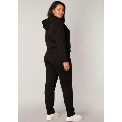 Base Level curvy zwarte  broek Yoanna mt 50, Kleding | Dames, Grote Maten, Zo goed als nieuw, Broek of Spijkerbroek, Zwart, Verzenden