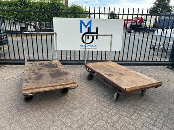 Materiaalwagen/materiaal wagen/transportwagen/transport wage beschikbaar voor biedingen