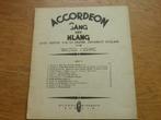 12 TITELS VOOR ACCORDEON IN : SANG UND KLANG, Muziek en Instrumenten, Bladmuziek, Gebruikt, Ophalen of Verzenden, Artiest of Componist