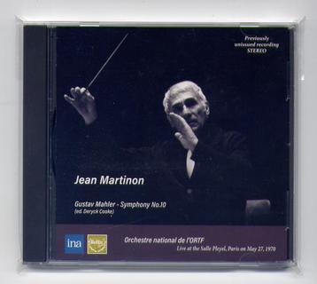 NIEUW: MAHLER - Symfonie nr. 10 (Cooke I) – Martinon beschikbaar voor biedingen