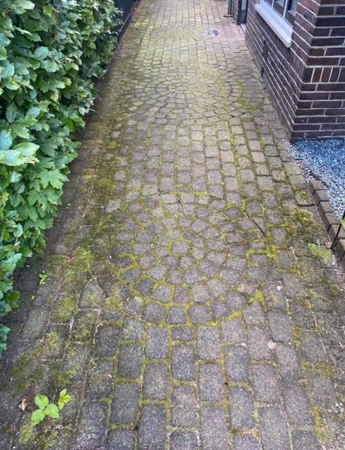 Tuin en tegels hoogedruk schoonmaken, Tuin en Terras, Tegels en Klinkers, Zo goed als nieuw, Terrastegels, Beton, 10 m² of meer