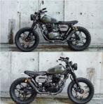 Honda CB450 Flat tracker, caferacer, zelfbouw, custom, Motoren, Motoren | Honda, 450 cc, 2 cilinders, Particulier, Overig