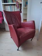Montis Windy fauteuil, leer, opknapper, Huis en Inrichting, Fauteuils, Ophalen, Gebruikt, Design, 75 tot 100 cm