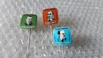 3 verschillende speldjes fix en Fox zeehelden, Verzamelen, Speldjes, Pins en Buttons, Ophalen of Verzenden, Zo goed als nieuw