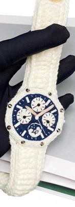 Audemars Piguet Royal Oak White Ceramic van wol Zonder doos!, Overige merken, Overige materialen, Verzenden, Polshorloge