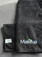 Make-up Handdoekjes - Zacht & Herbruikbaar (2 stuks), Huis en Inrichting, Ophalen of Verzenden, Nieuw, Zwart, Handdoek