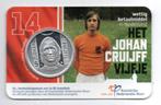 Johan Cruijff : 5 Euro  2017   BU kwaliteit., Verzenden, Koningin Beatrix, Euro's, Losse munt