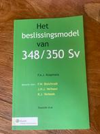 Het beslissingsmodrl van 348/350 Sv, Boeken, Studieboeken en Cursussen, Ophalen of Verzenden, Gelezen, WO, Koopman