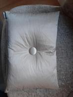 Champagne kleurig kussen, Huis en Inrichting, Ophalen, Zo goed als nieuw, Beige, Rechthoekig