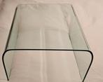 Vintage Fiam Waterfall Salon-/bijzettafel, Huis en Inrichting, Ophalen of Verzenden, Rechthoekig, Glas, 45 tot 60 cm
