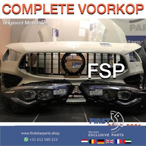 W118 C118 CLA AMG LINE VOORKOP WIT origineel Mercedes 2018-2, Auto-onderdelen, Carrosserie en Plaatwerk, Bumper, Mercedes-Benz