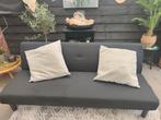 Bedbank 1.90 m breed, Huis en Inrichting, Slaapkamer | Slaapbanken, Ophalen, Gebruikt, Eenpersoons, Zwart
