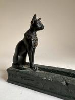 Bastet Pennenbakje - Egyptische Kat, Verzamelen, Beelden en Beeldjes, Ophalen of Verzenden, Gebruikt, Dier