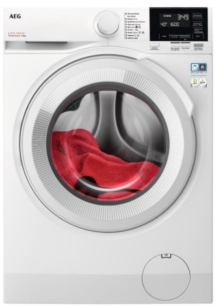 Nieuwe AEG wasmachine, Witgoed en Apparatuur, Wasmachines, Zo goed als nieuw, Voorlader, 8 tot 10 kg, Minder dan 85 cm, 1200 tot 1600 toeren