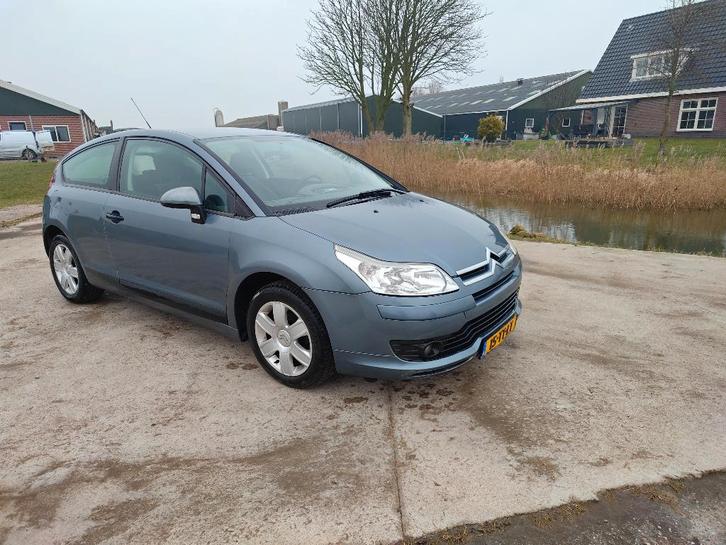 Citroën C4 1.6 16V | Coupe | 2007 | Grijs | APK 29/01/2027, Auto's, Citroën, Particulier, C4, Airbags, Airconditioning, Centrale vergrendeling