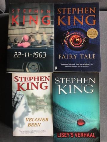 4 x Stephen King beschikbaar voor biedingen