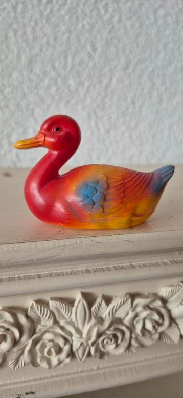 Vintage Celluloid Eend- Gans Speelgoed beschikbaar voor biedingen