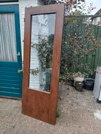 Mahonie binnendeur 200,5 x 72,7 x 4,5 cm, Ophalen, Gebruikt, Minder dan 80 cm, Binnendeur