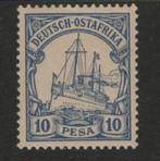 1901 10-pf DUITS OOST-AFRIKA kolonie-schip, Ophalen of Verzenden, Overige landen, Postfris