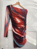 Off shoulder jurk (Tie dye) maat XS, Kleding | Dames, Ophalen of Verzenden, Zo goed als nieuw, Maat 34 (XS) of kleiner, Boven de knie